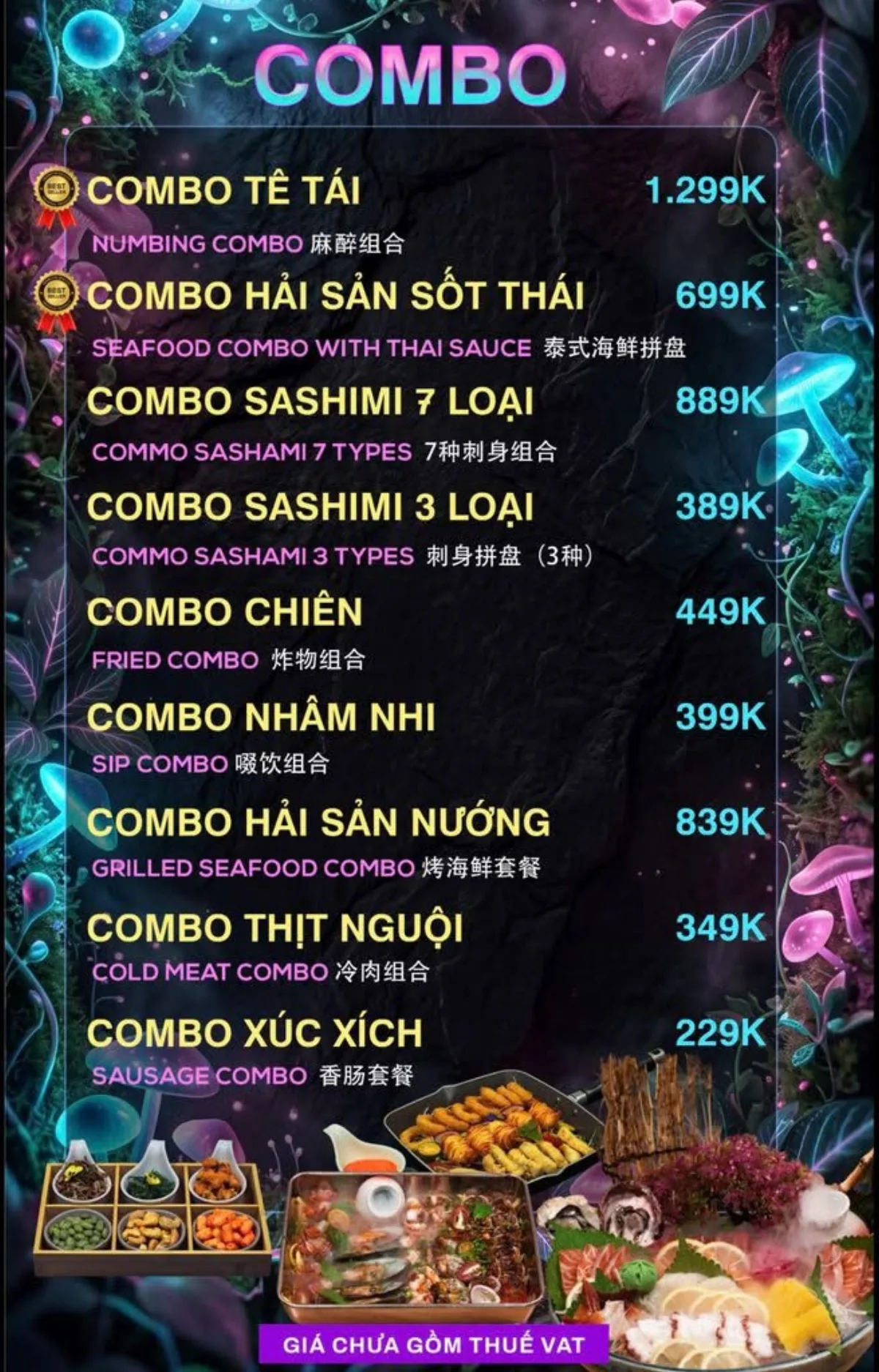 Menu 909 Lumina Garden trang 3 trên 22