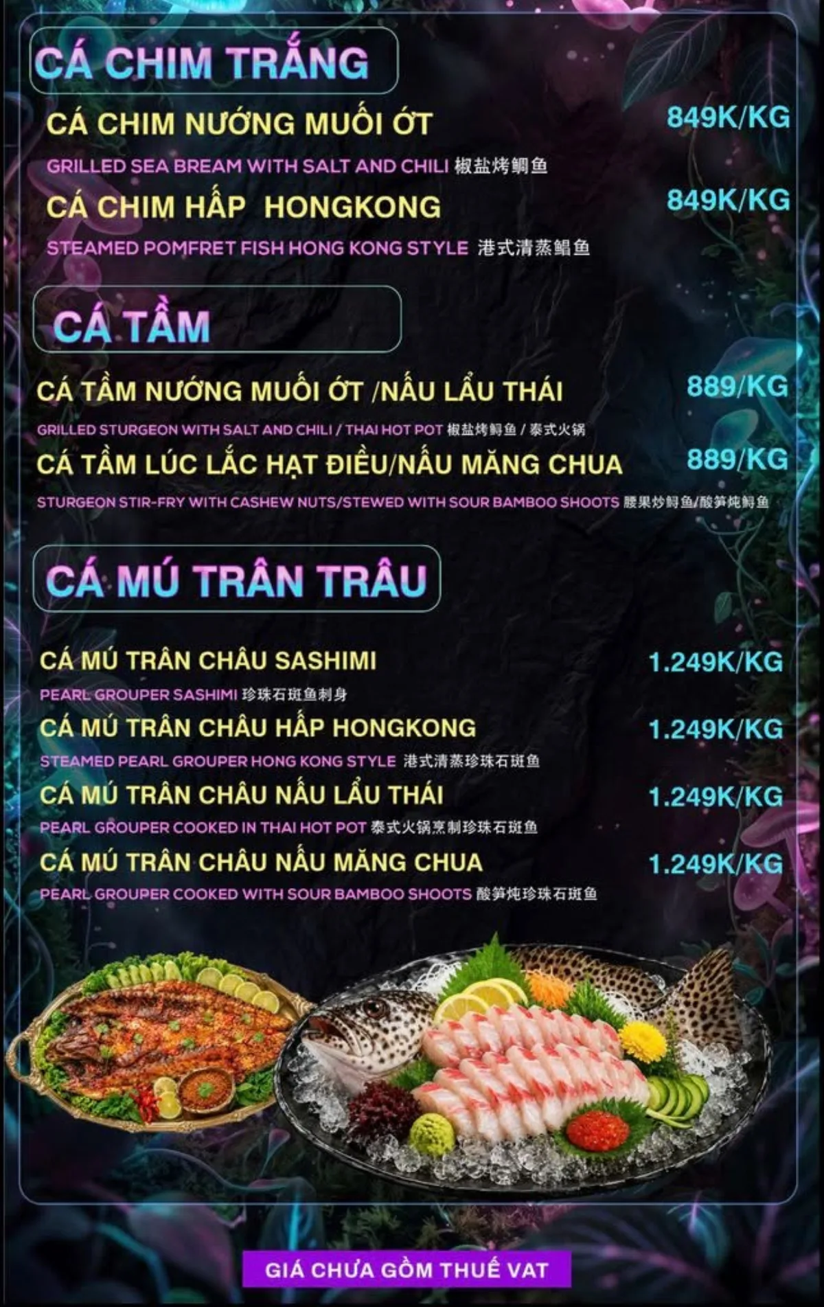 Menu 909 Lumina Garden trang 9 trên 22