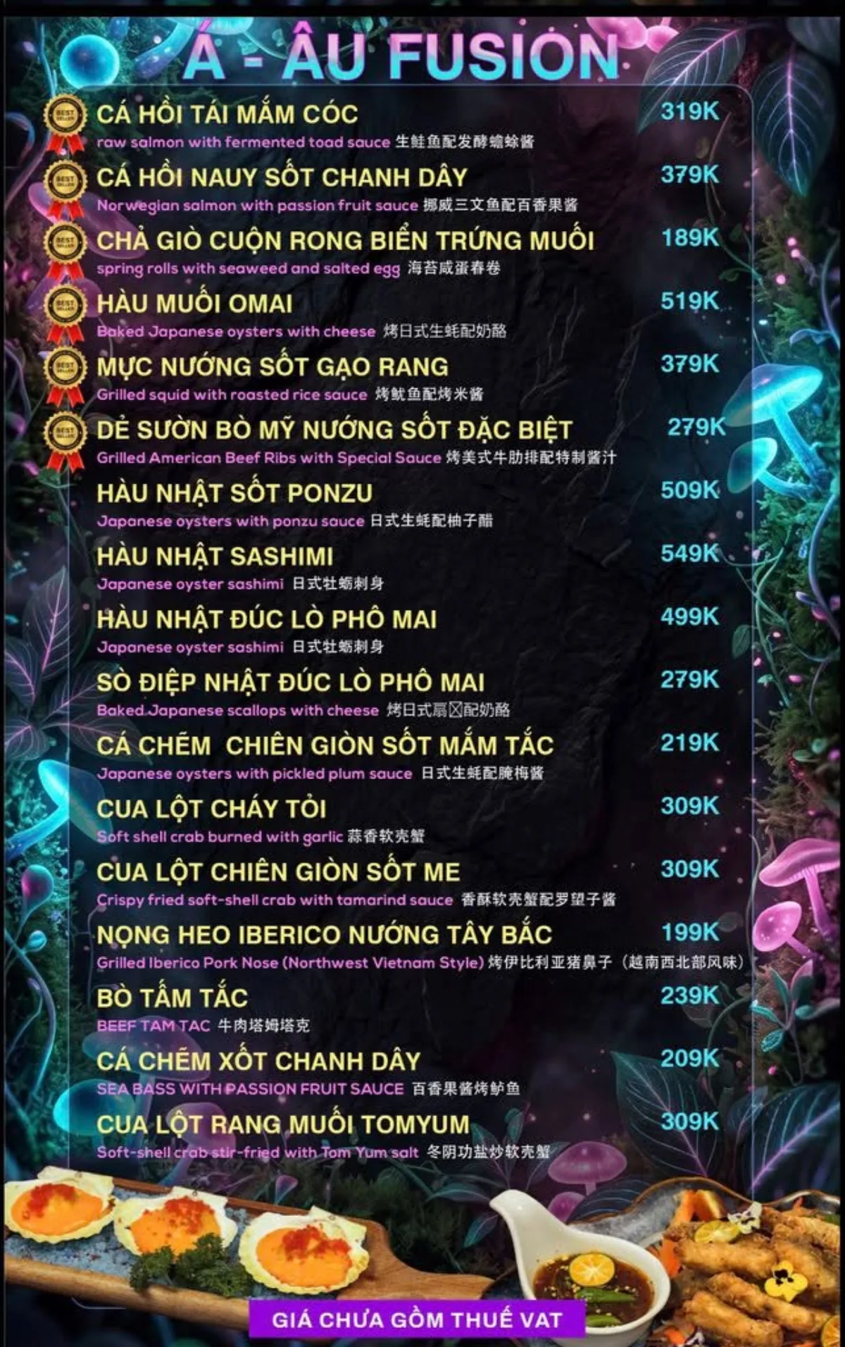 Menu 909 Lumina Garden trang 12 trên 22