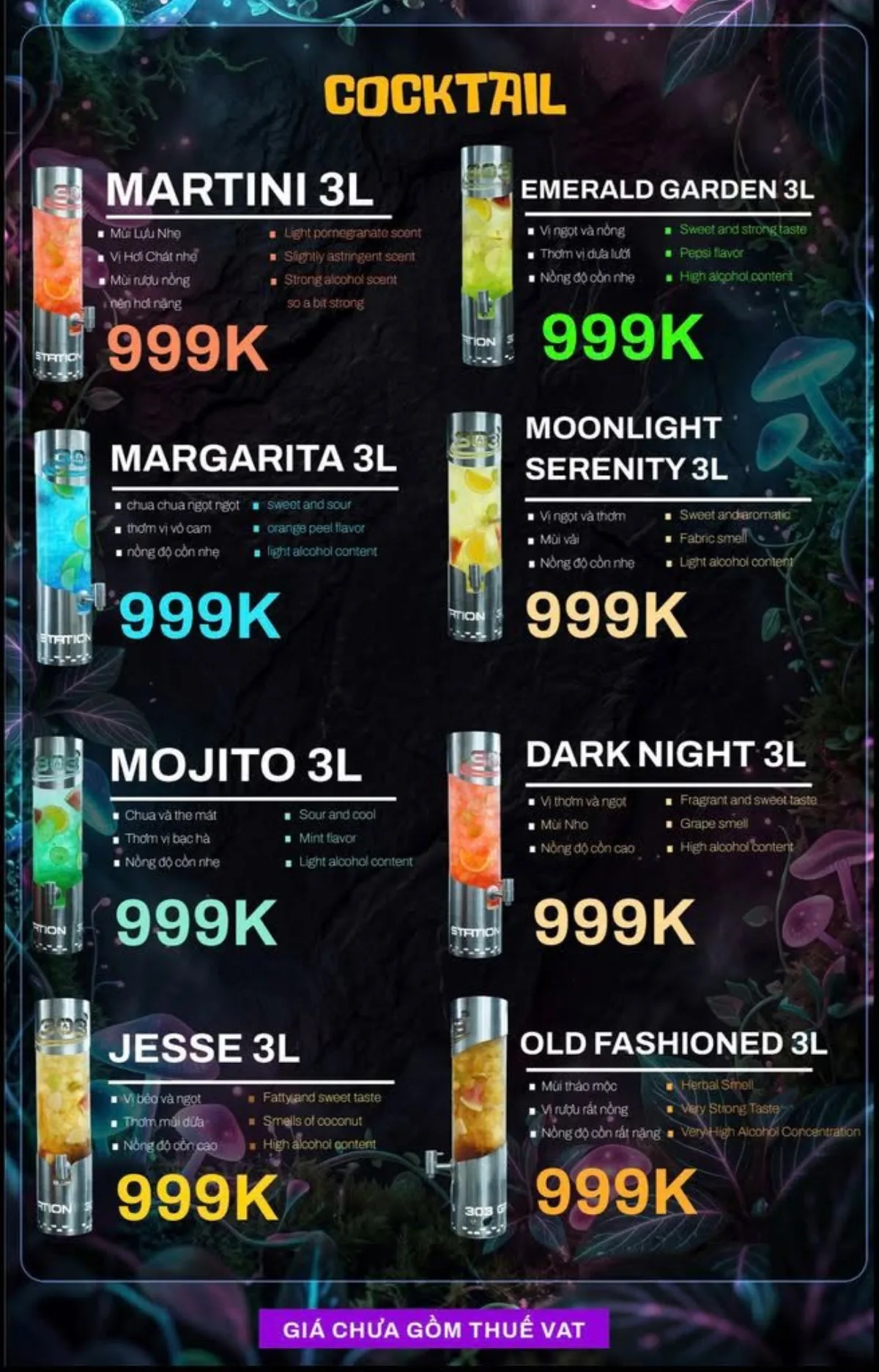 Menu 909 Lumina Garden trang 20 trên 22