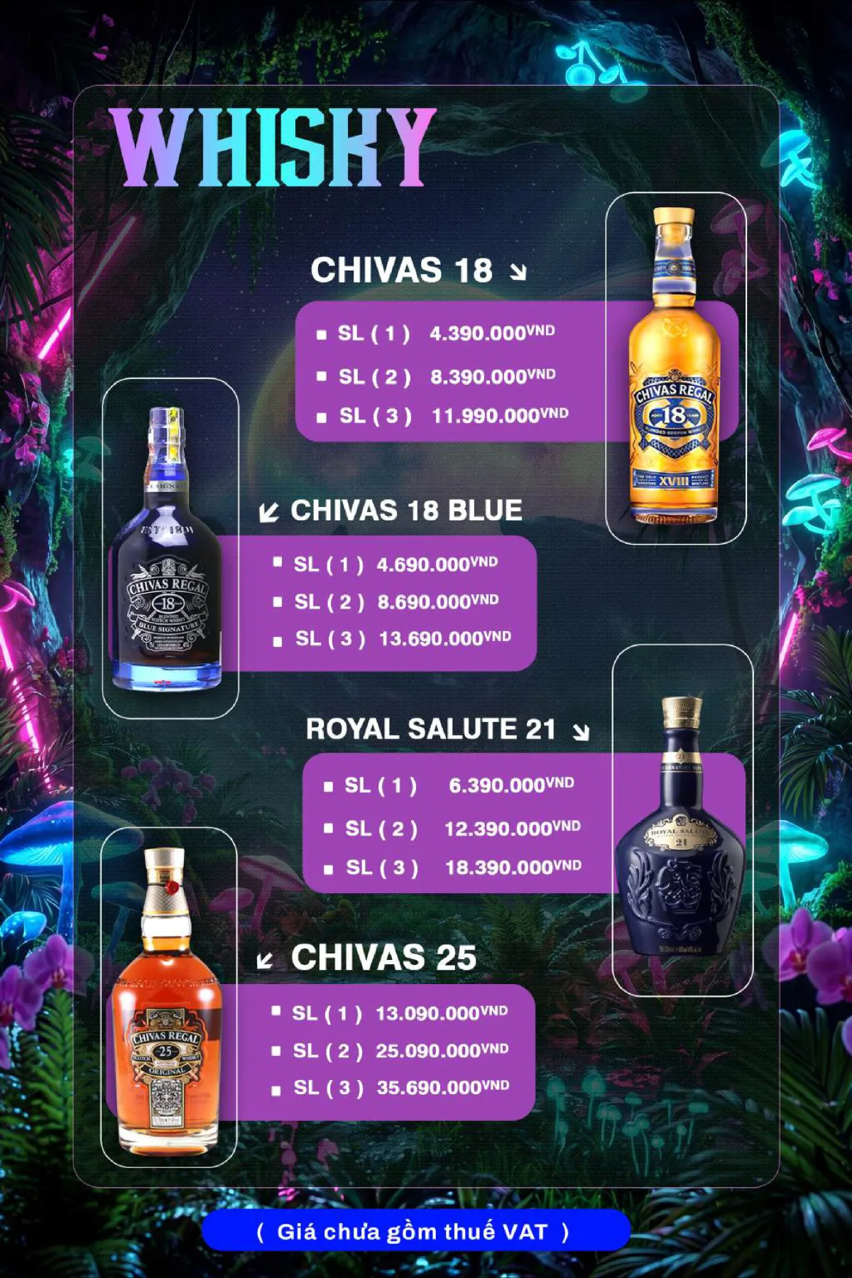 Menu 909 Lumina Lounge trang 15 trên 19