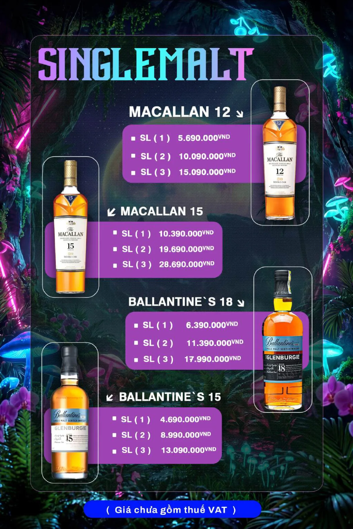 Menu 909 Lumina Lounge trang 16 trên 19