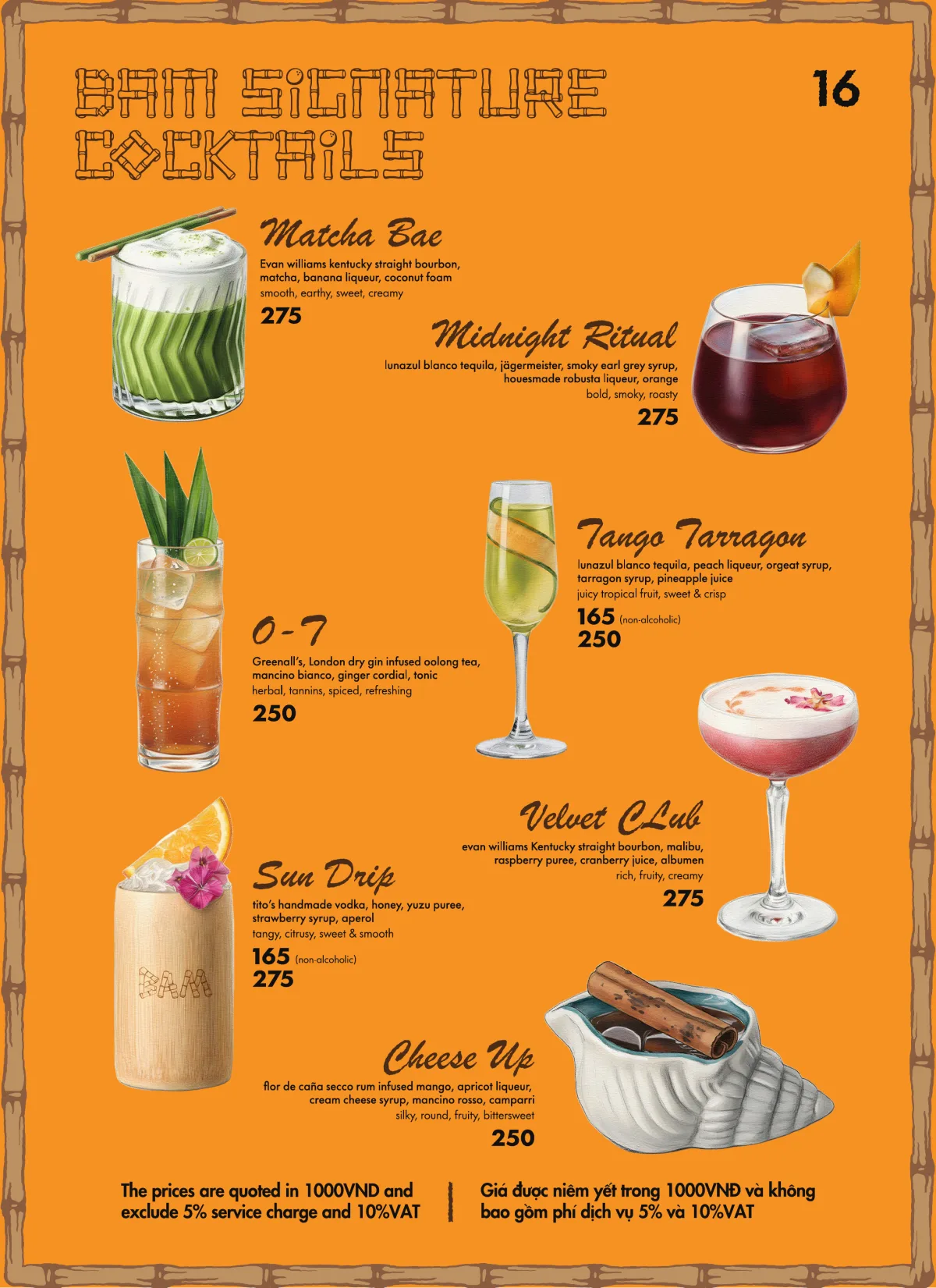 Menu Bam Bam trang 17 trên 18