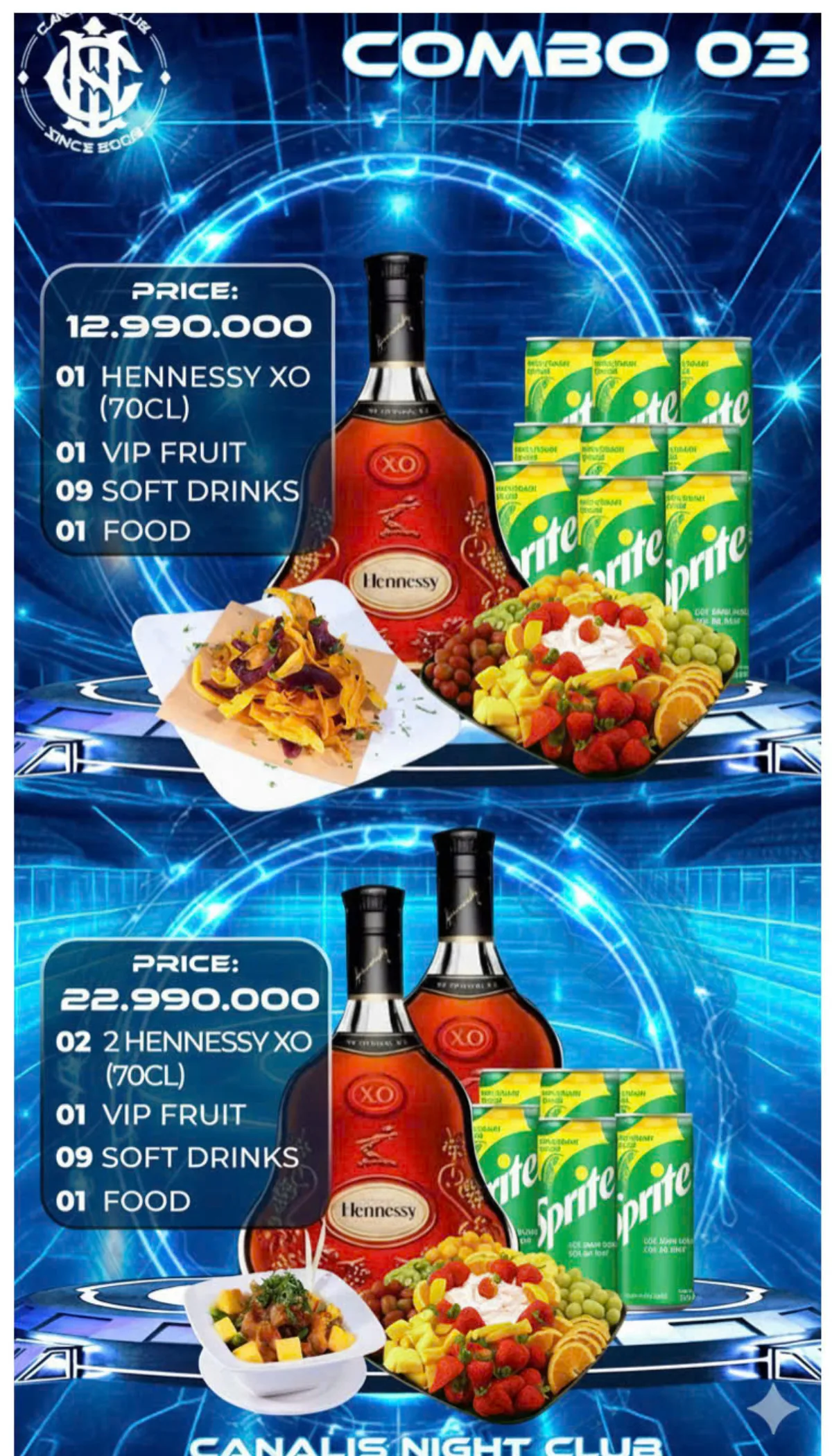 Menu Canalis Club trang 3 trên 26