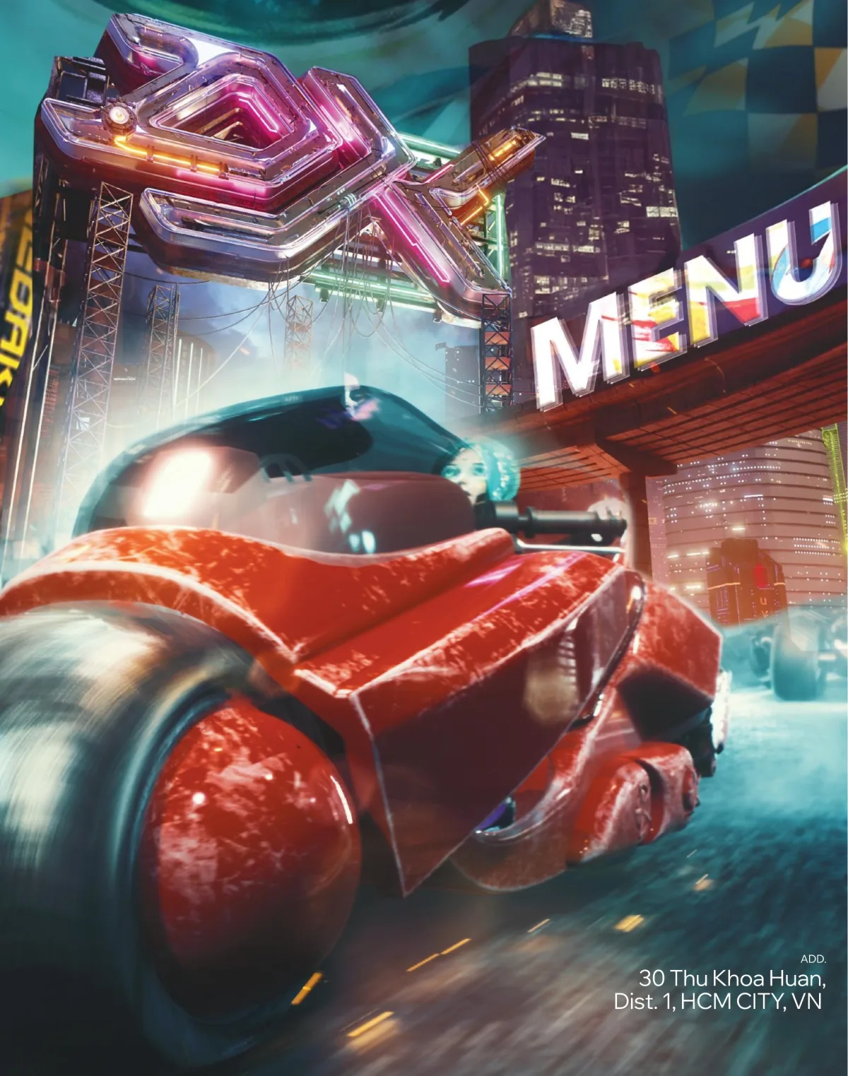 Bìa menu District K — bảng giá đồ uống và set combo