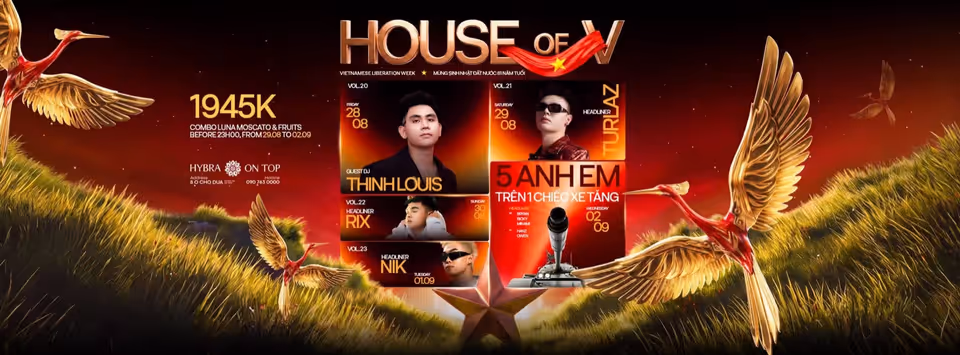 HYBRA On Top — Rooftop Lounge Đống Đa
