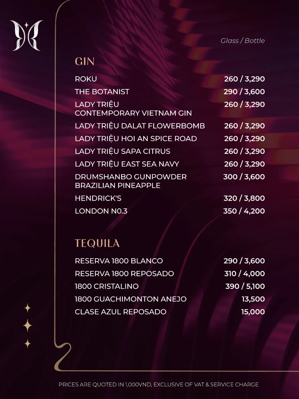 Menu đồ uống Kén Skybar trang 4 trên 7