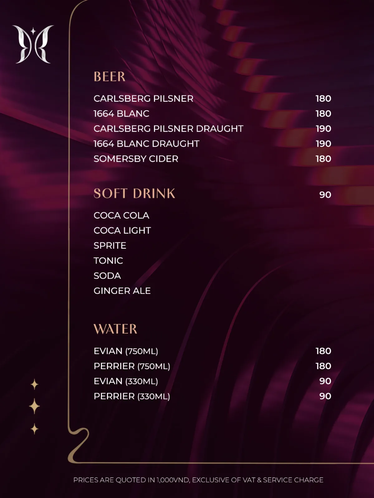 Menu đồ uống Kén Skybar trang 6 trên 7