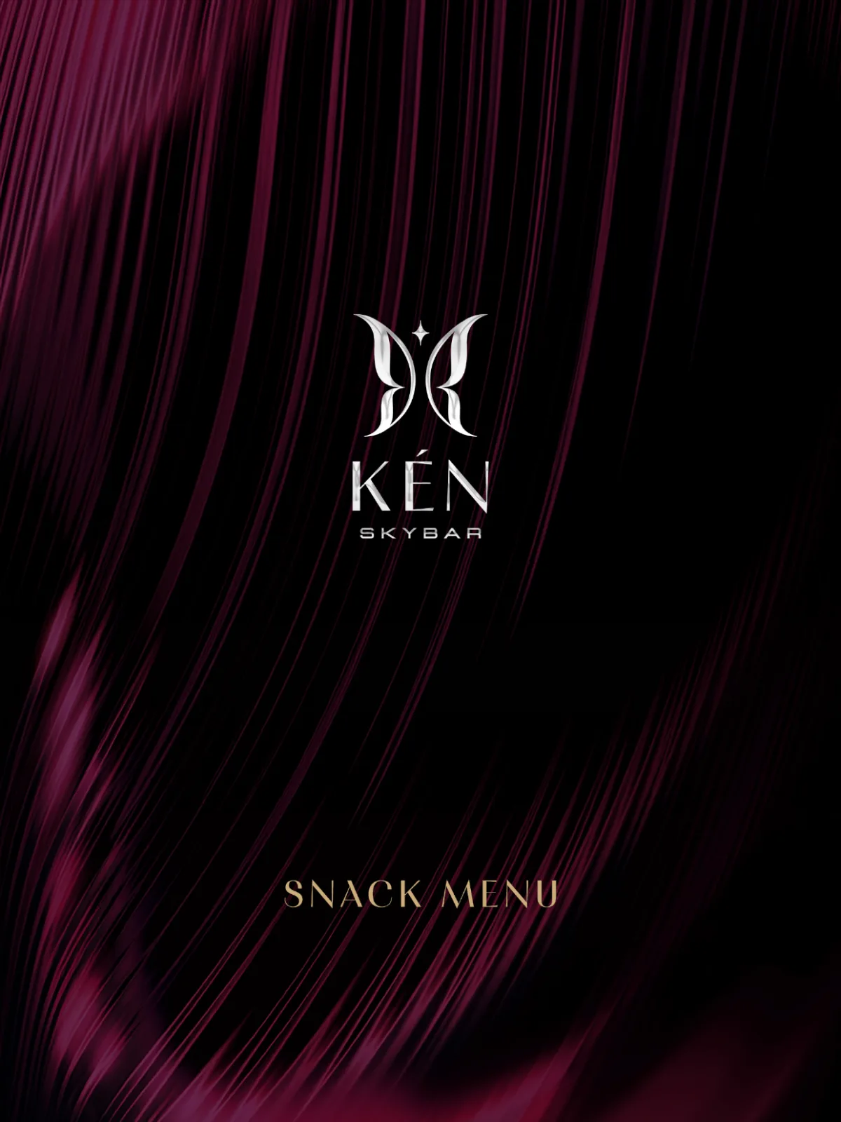 Bìa menu món ăn Kén Skybar