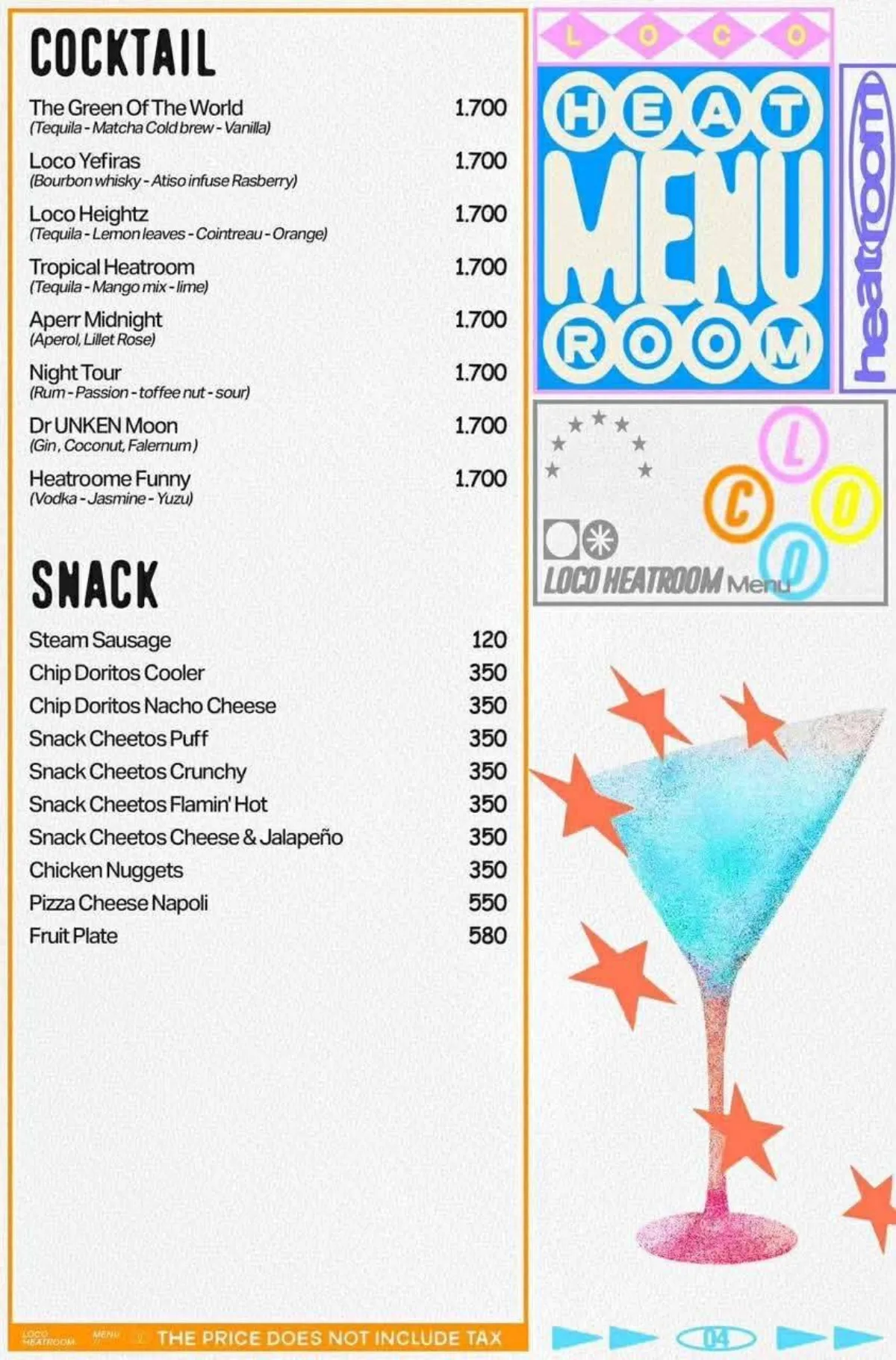Menu LOCO Complex trang 5 trên 5
