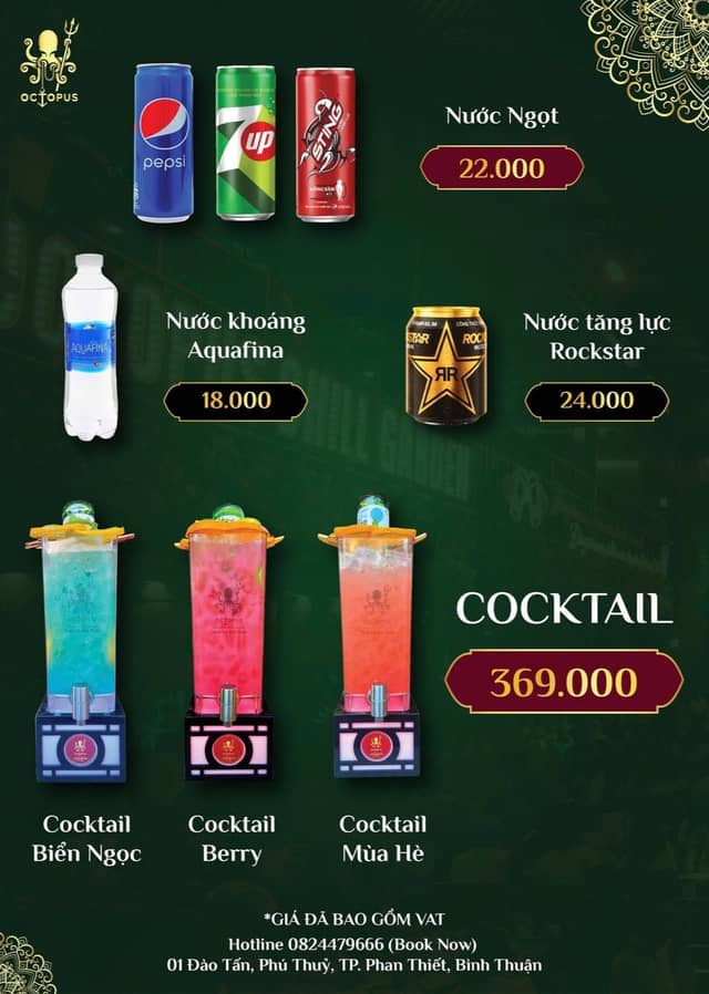 Octopus Phan Thiết — Chill Garden & Lounge tại Phan Thiết, ảnh 14