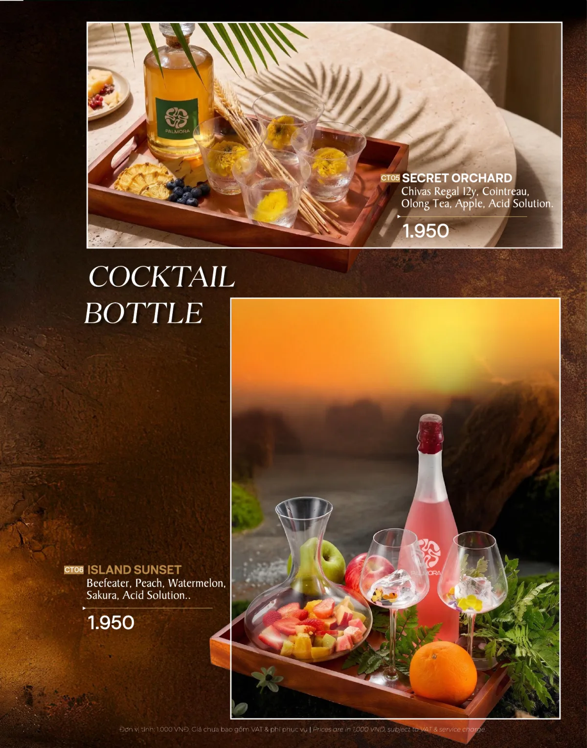 Menu đồ uống Palmora Saigon trang 11 trên 17