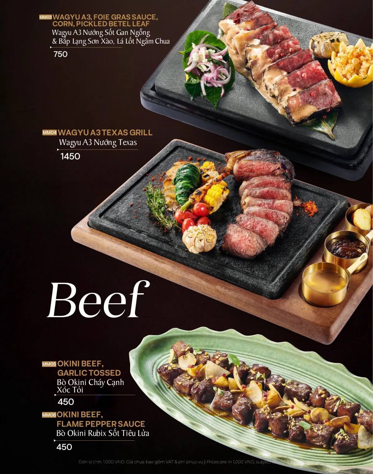 Menu món ăn Palmora Saigon trang 15 trên 28