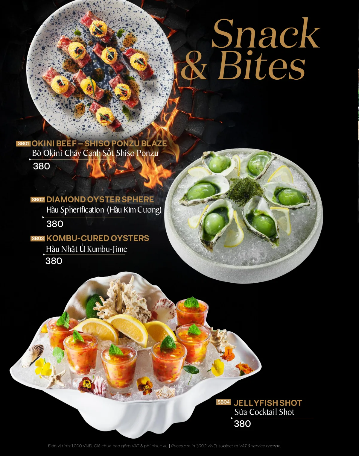 Menu món ăn Palmora Saigon trang 18 trên 28