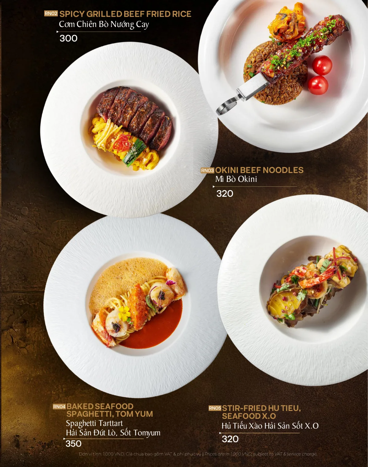 Menu món ăn Palmora Saigon trang 23 trên 28