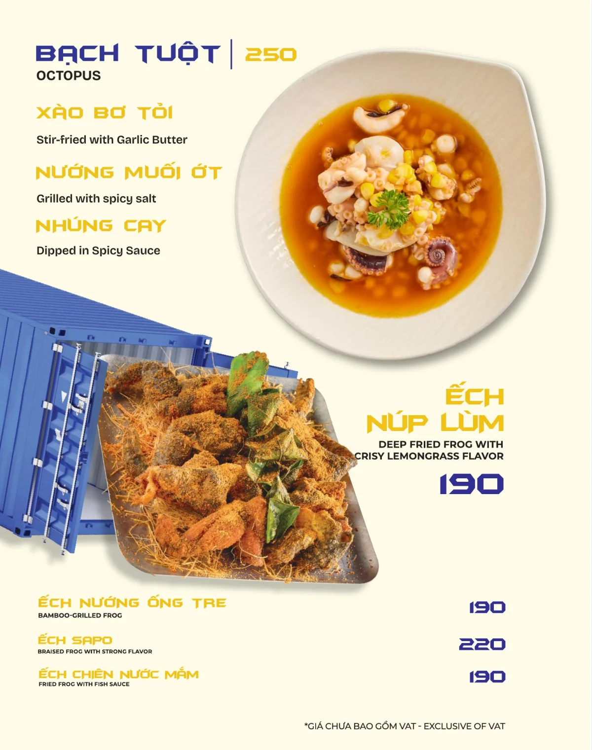 Menu Sạc Station trang 14 trên 34