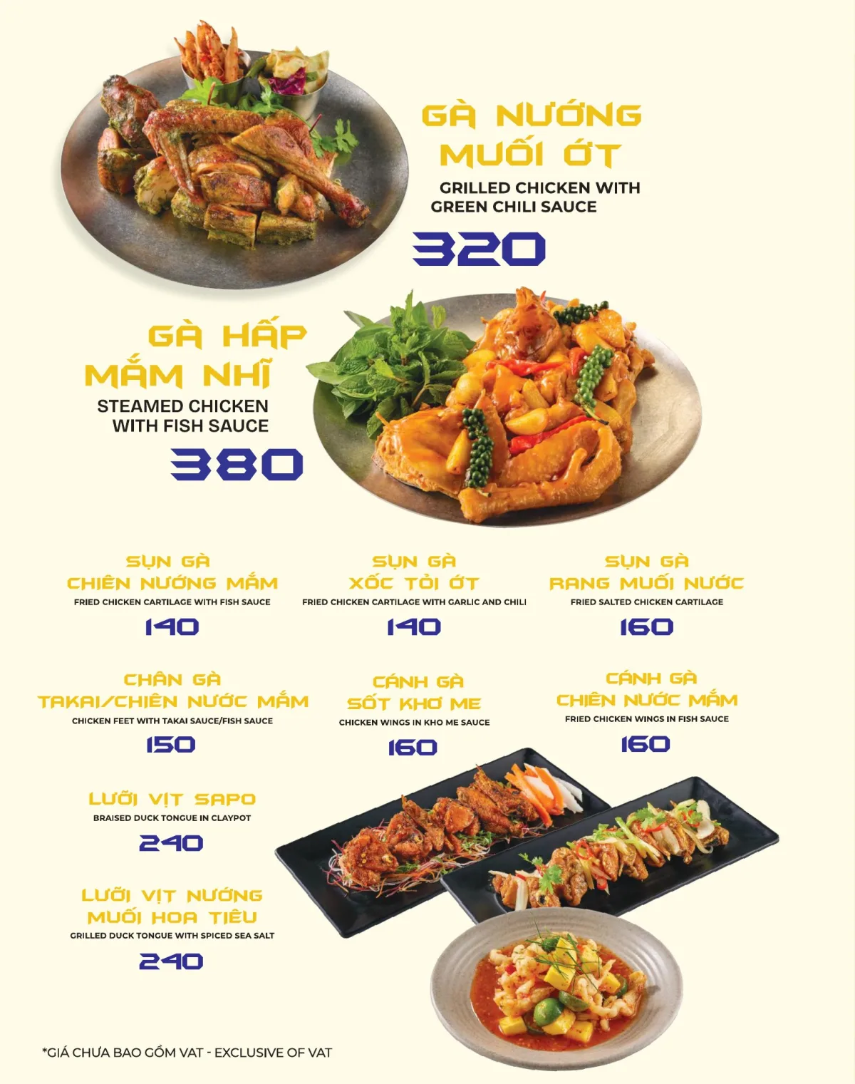 Menu Sạc Station trang 18 trên 34