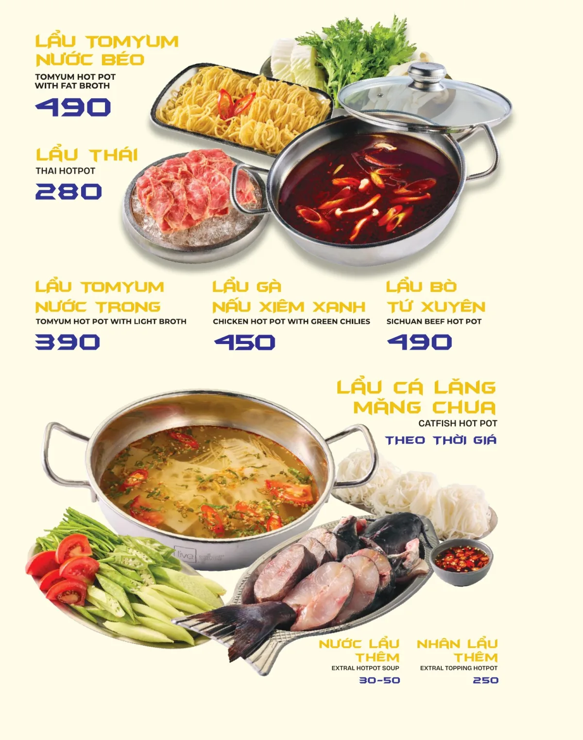 Menu Sạc Station trang 28 trên 34