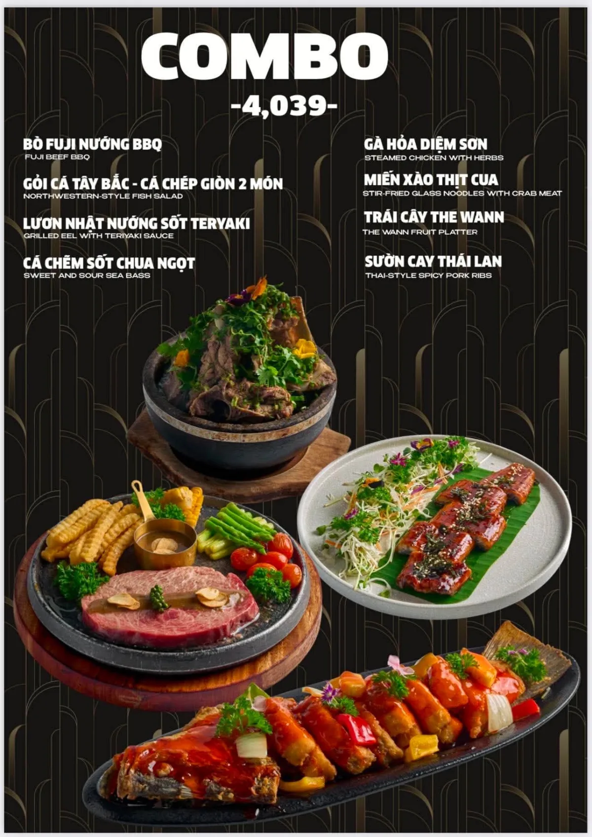 Menu món ăn The Wann trang 2 trên 21
