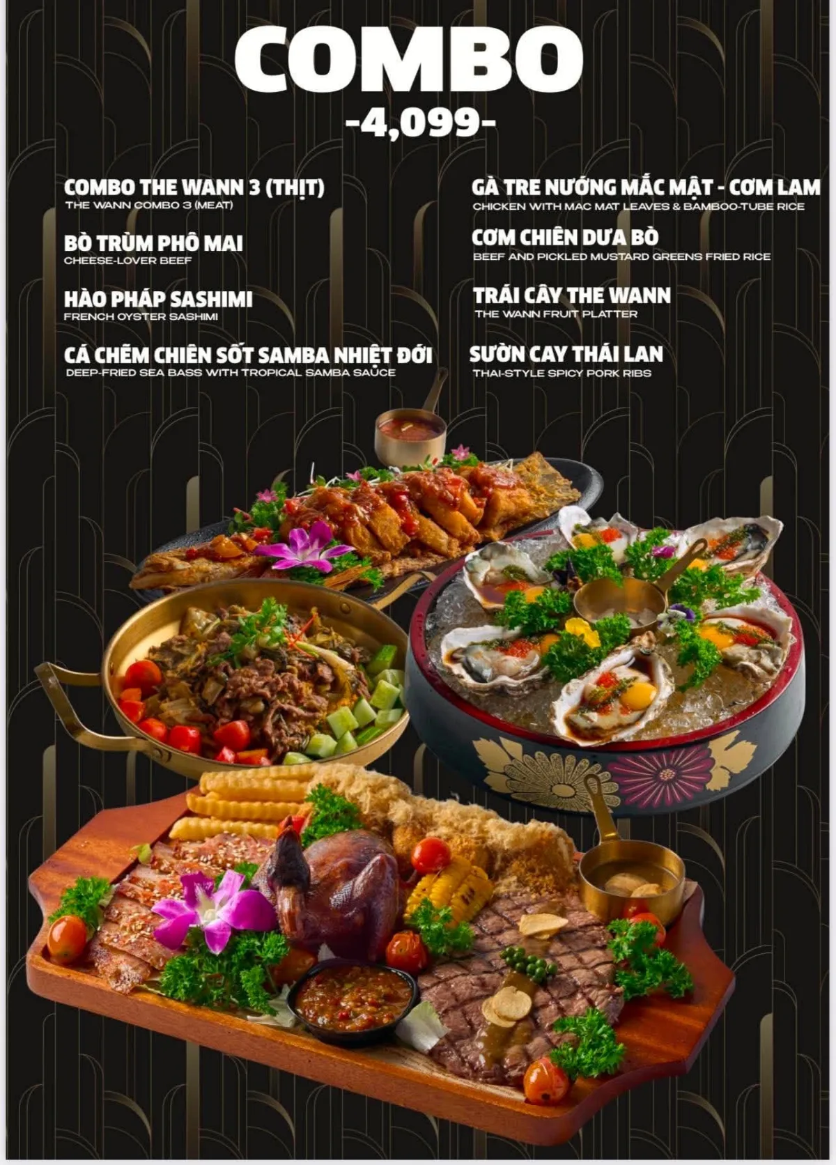 Menu món ăn The Wann trang 3 trên 21