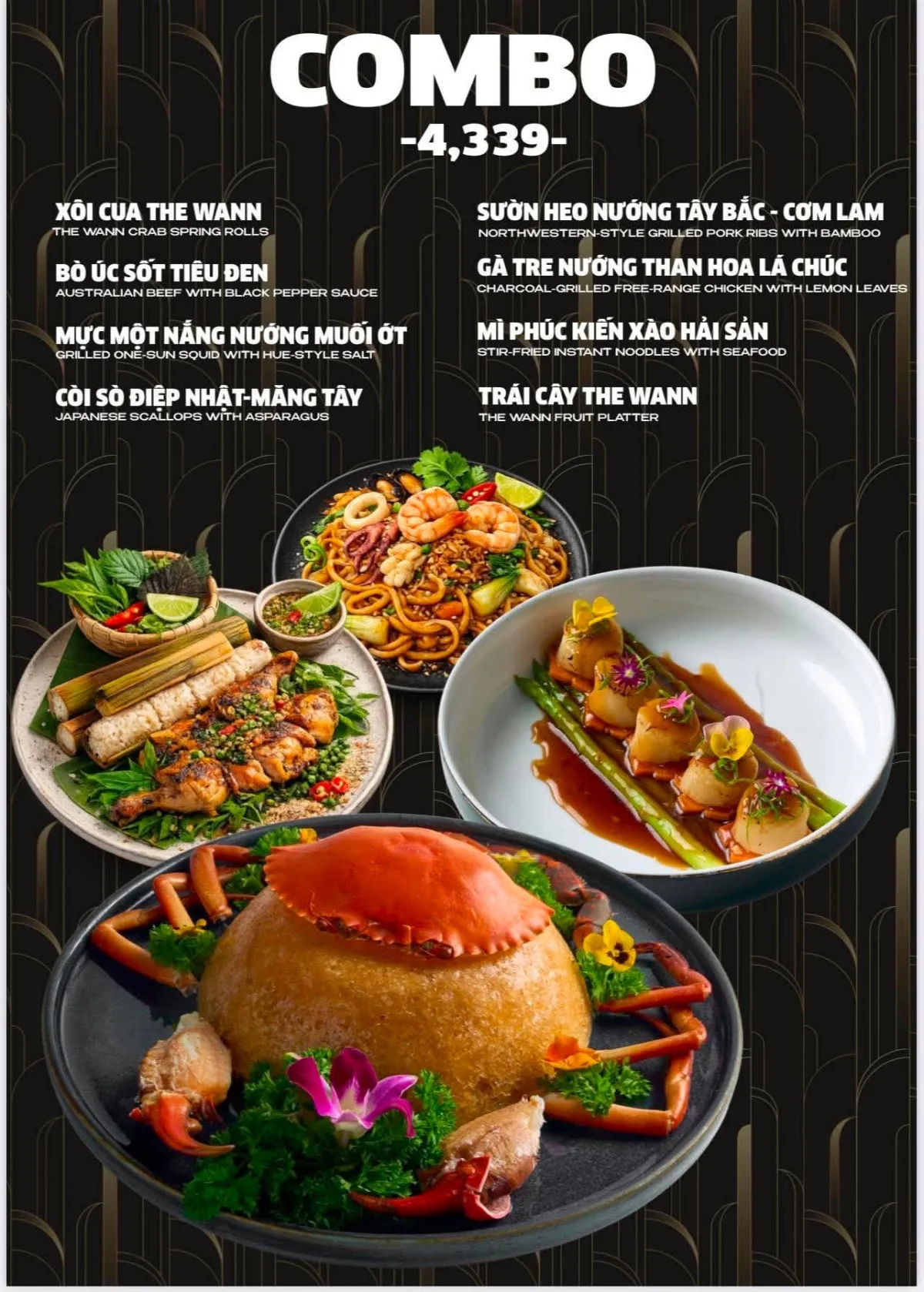 Menu món ăn The Wann trang 4 trên 21