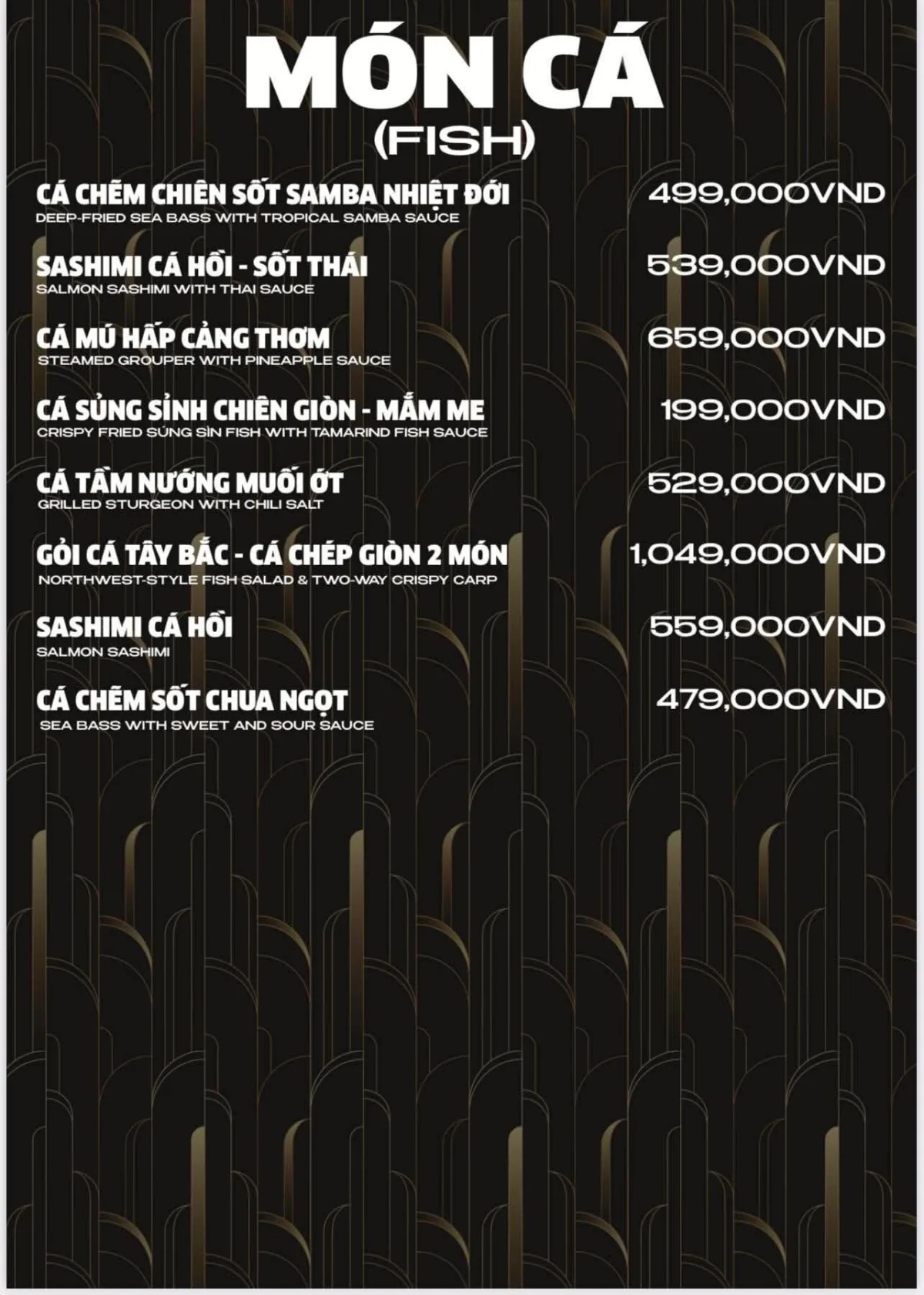 Menu món ăn The Wann trang 13 trên 21