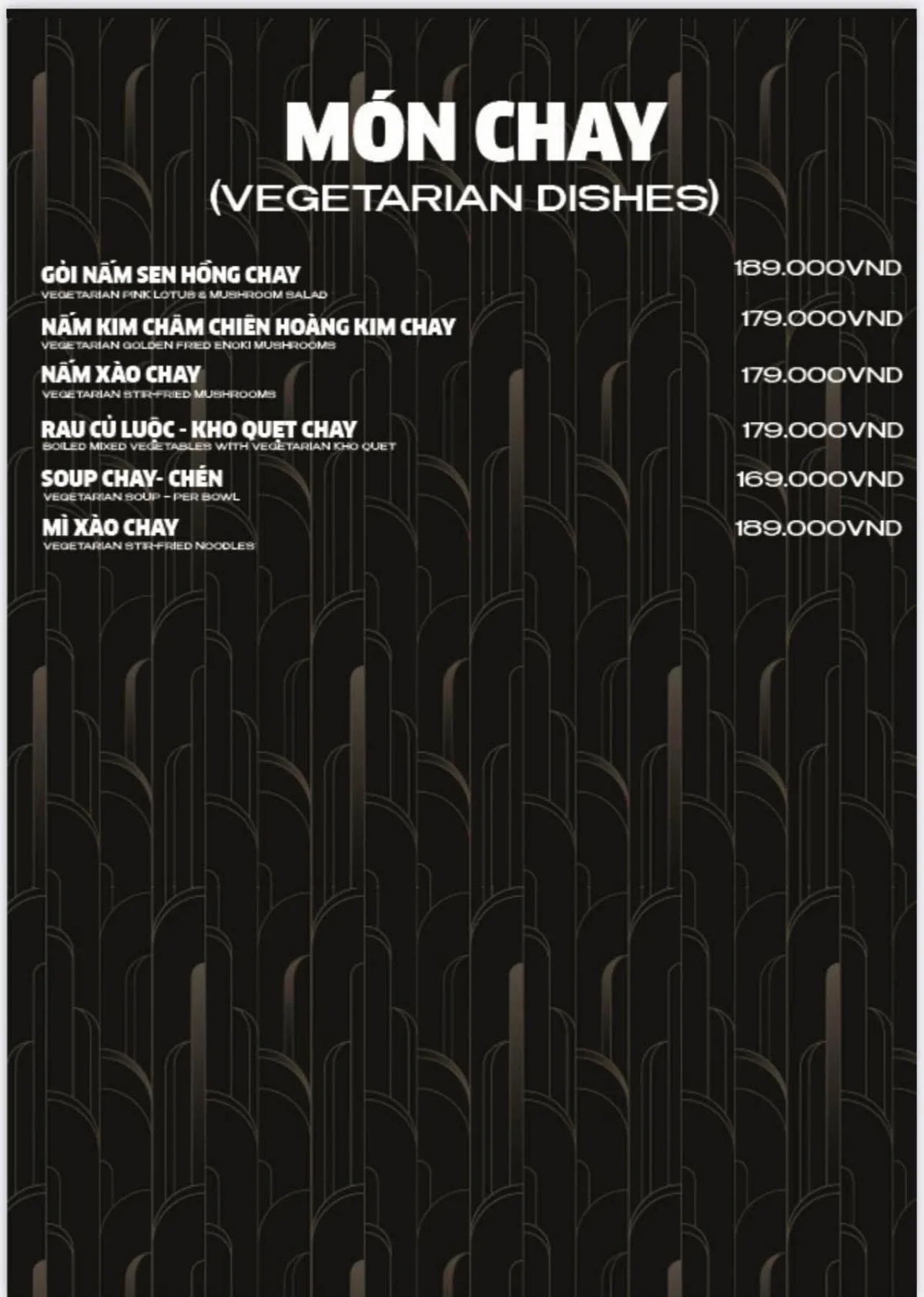 Menu món ăn The Wann trang 15 trên 21
