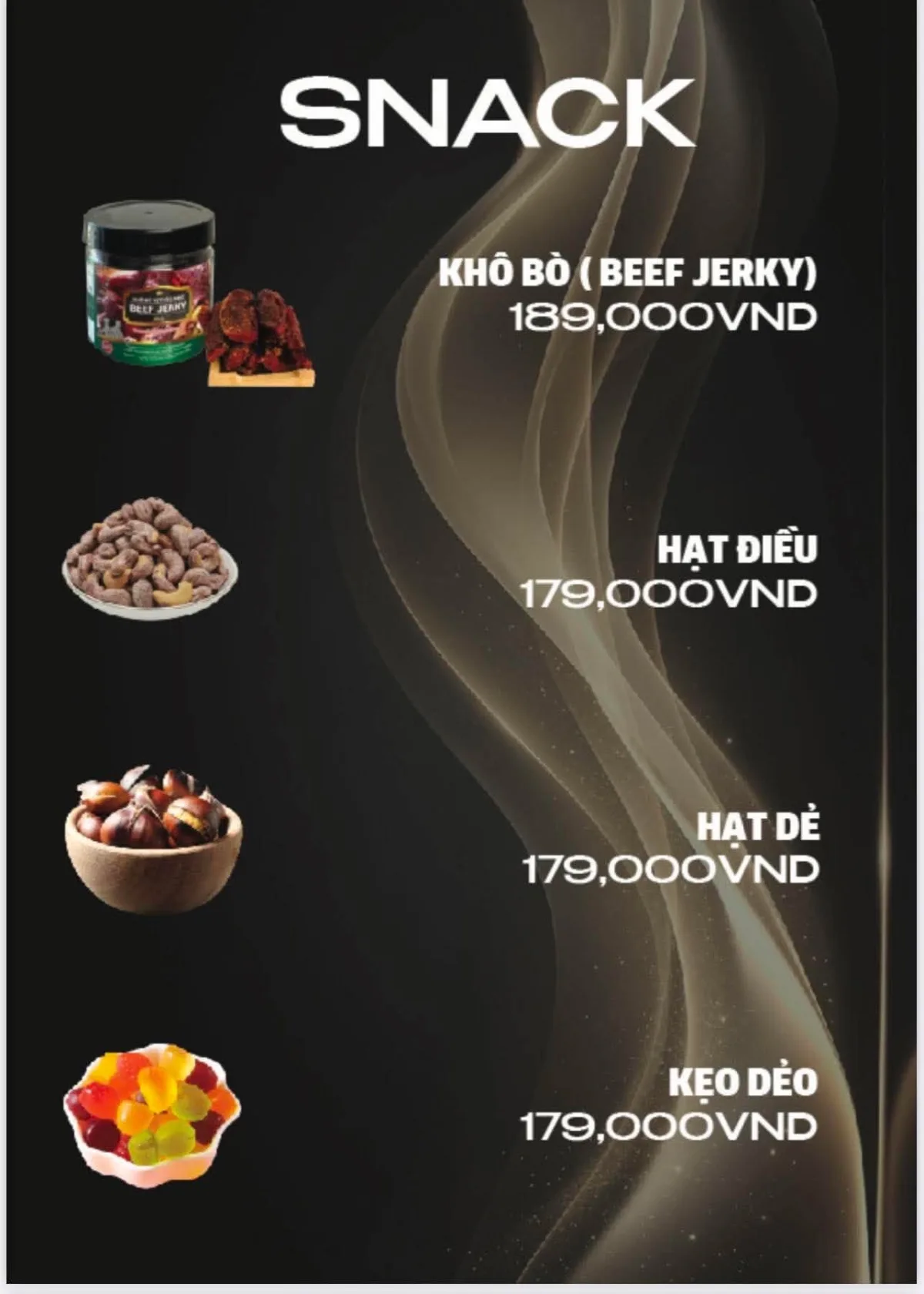 Menu món ăn The Wann trang 19 trên 21
