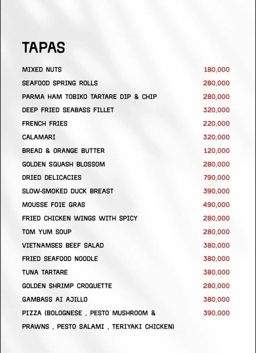 Menu Volar trang 13 trên 14