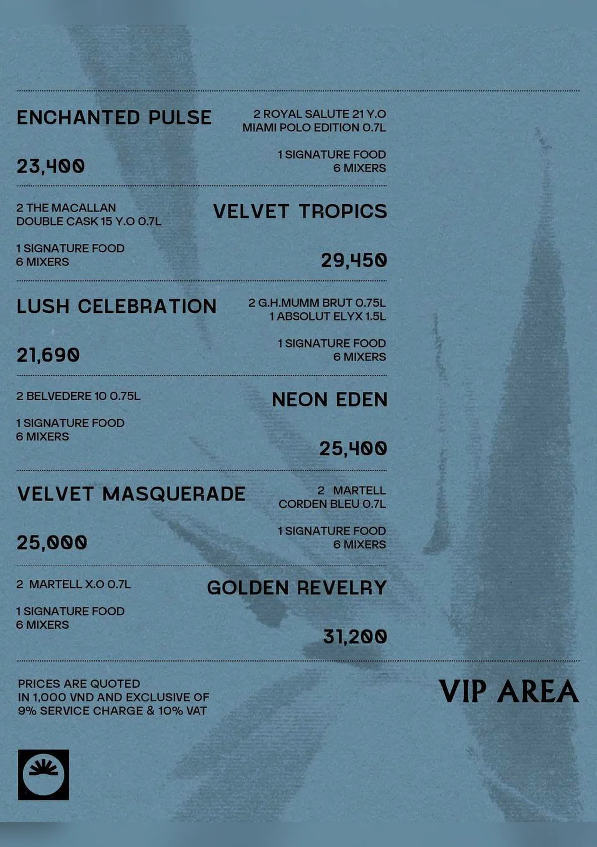 Menu Zion Sky Lounge & Dining trang 4 trên 16