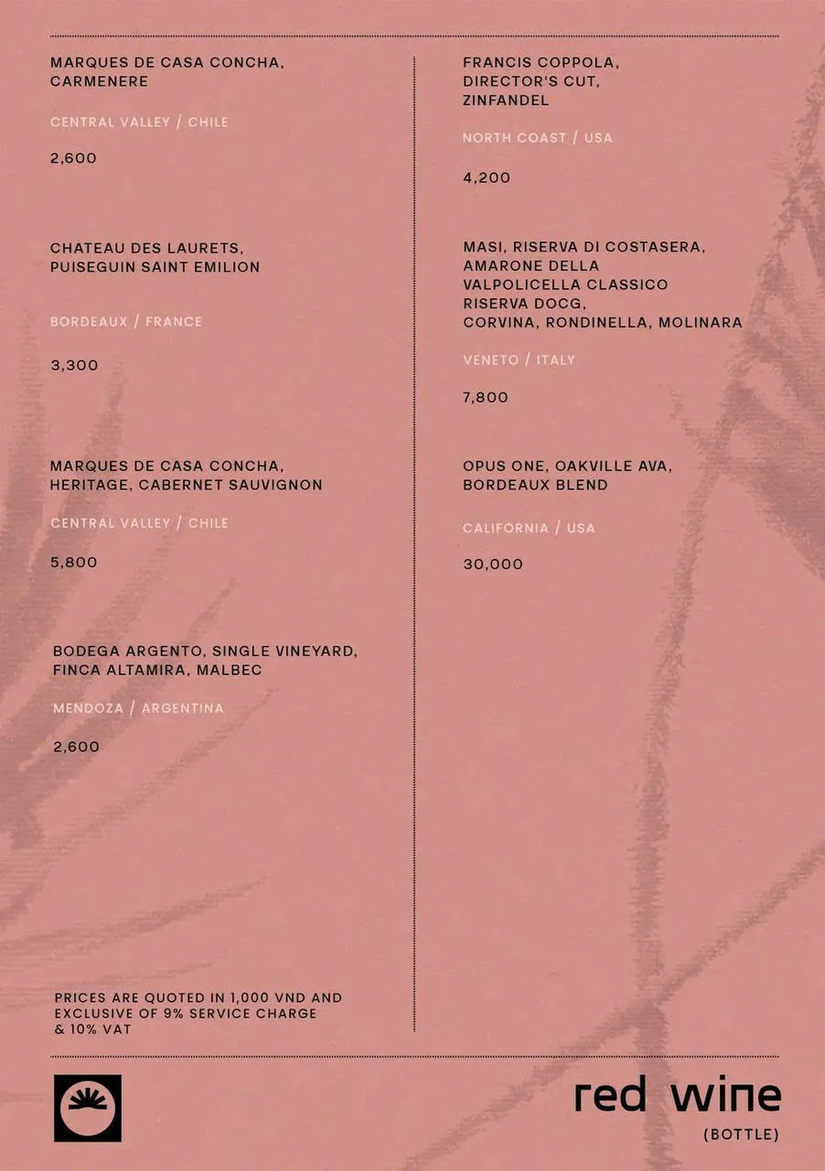 Menu Zion Sky Lounge & Dining trang 12 trên 16