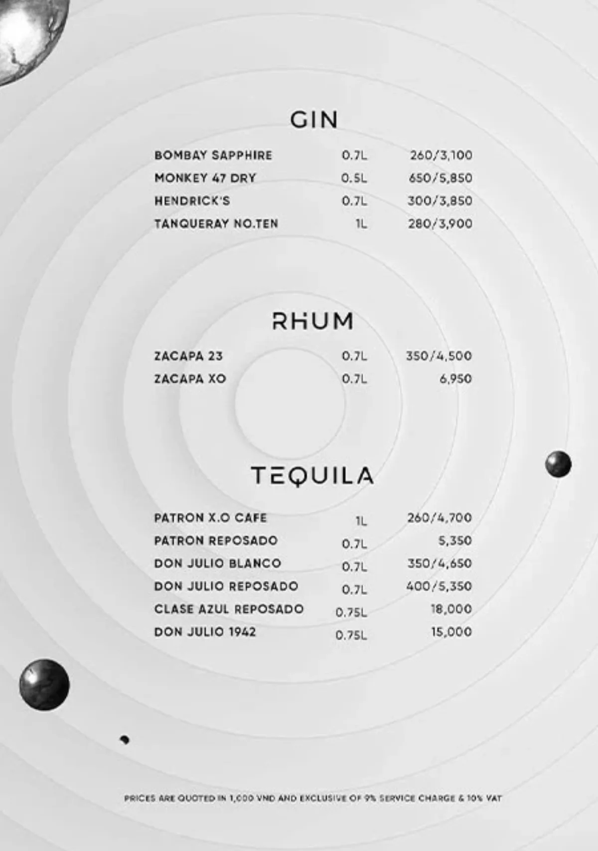 Menu Zion Sky Lounge & Dining trang 8 trên 12