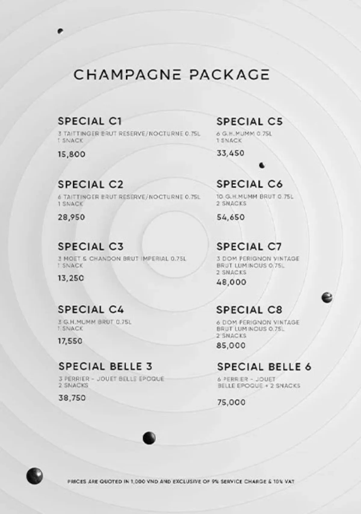 Menu Zion Sky Lounge & Dining trang 12 trên 12